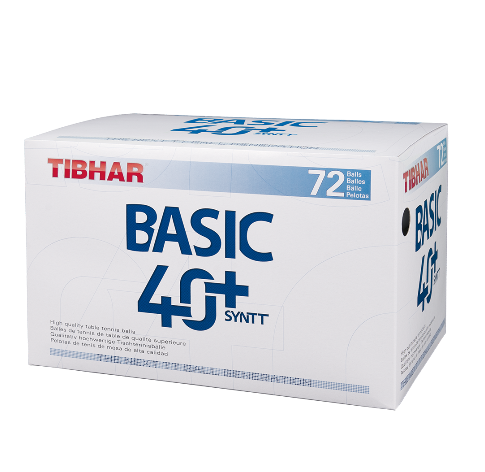 TIBHAR - trainer balls BASIC 40+  72pcs.