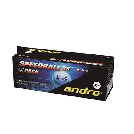 ANDRO- balls Speedball 3S 40+ *** 3pcs