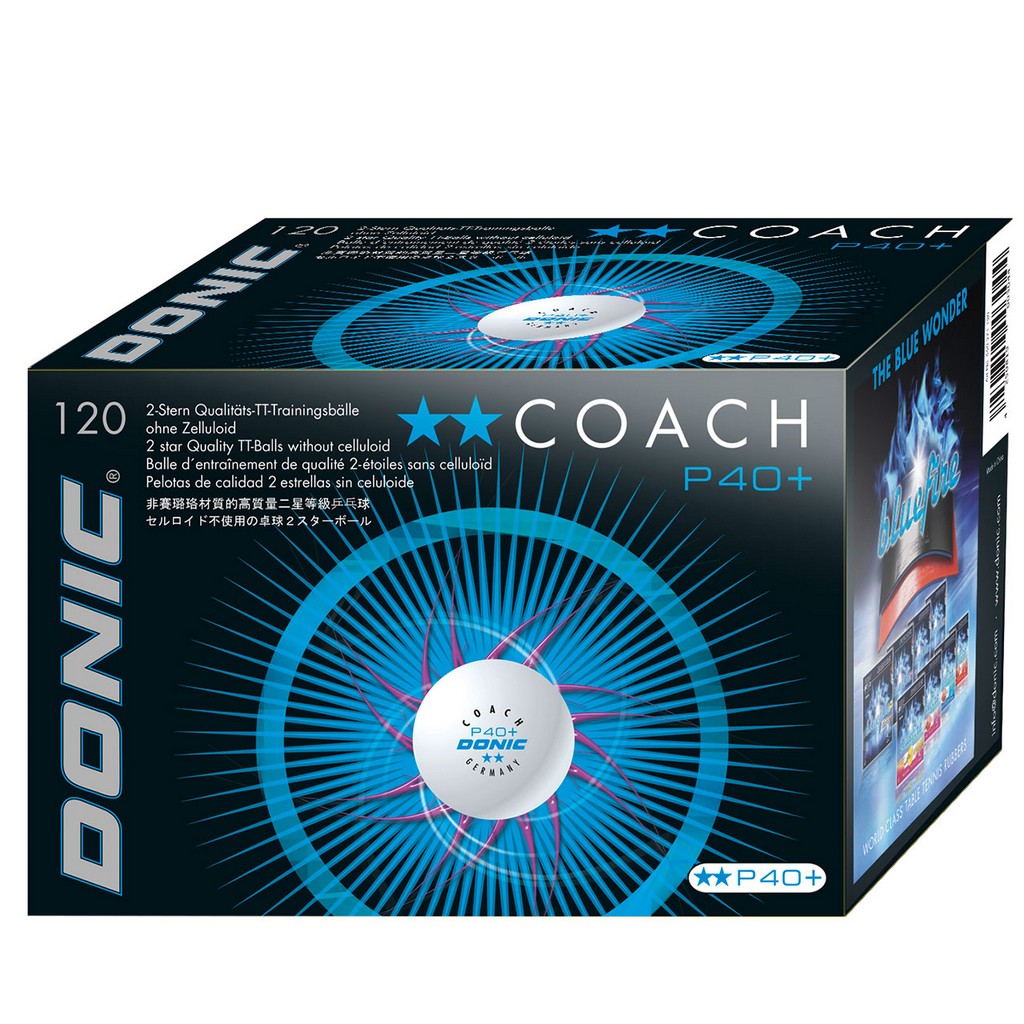 DONIC - Coach P40+ ** (120 pcs