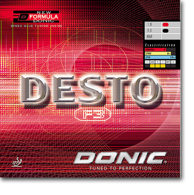 DONIC - rubber "Desto F3" 