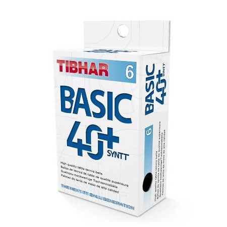 TIBHAR - trainer balls BASIC 40+  6pcs.