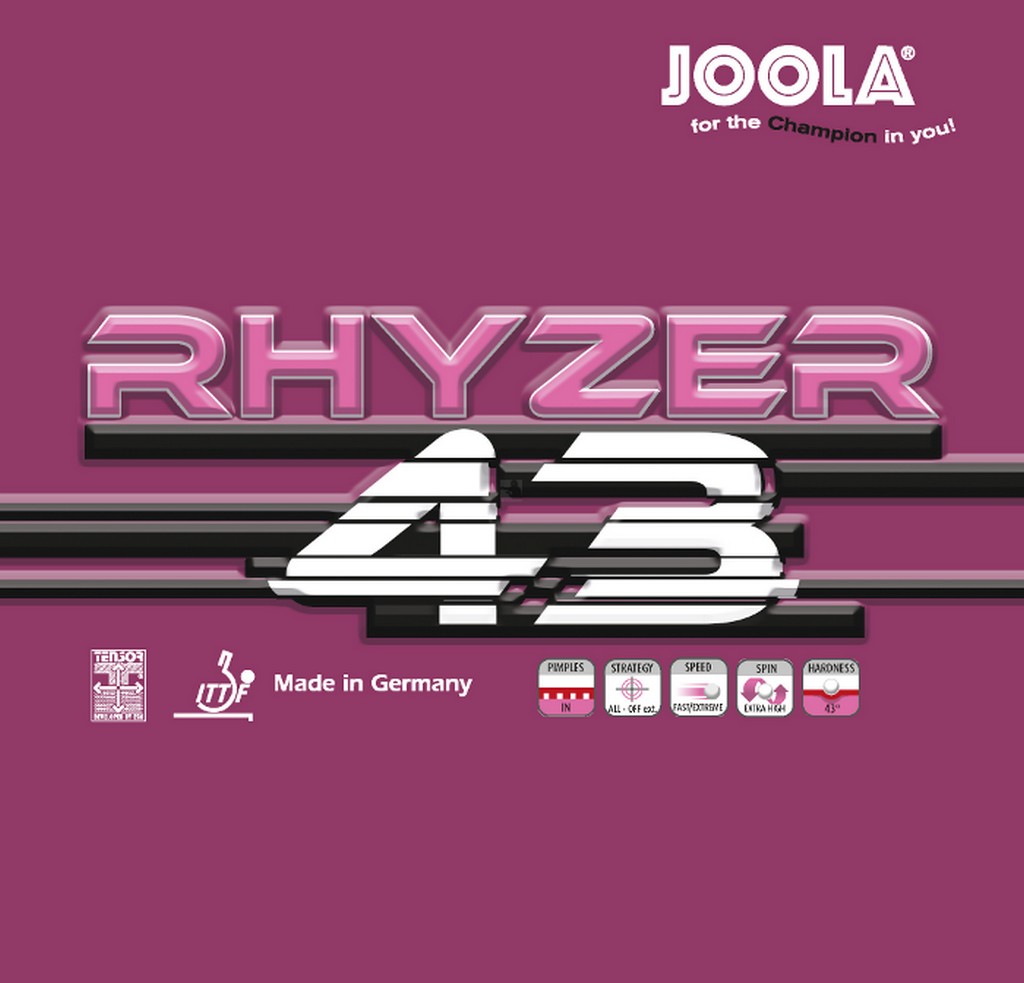 JOOLA - rubber Rhyzer 43