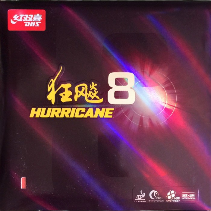 DHS - rubber Hurricane 8 Hard