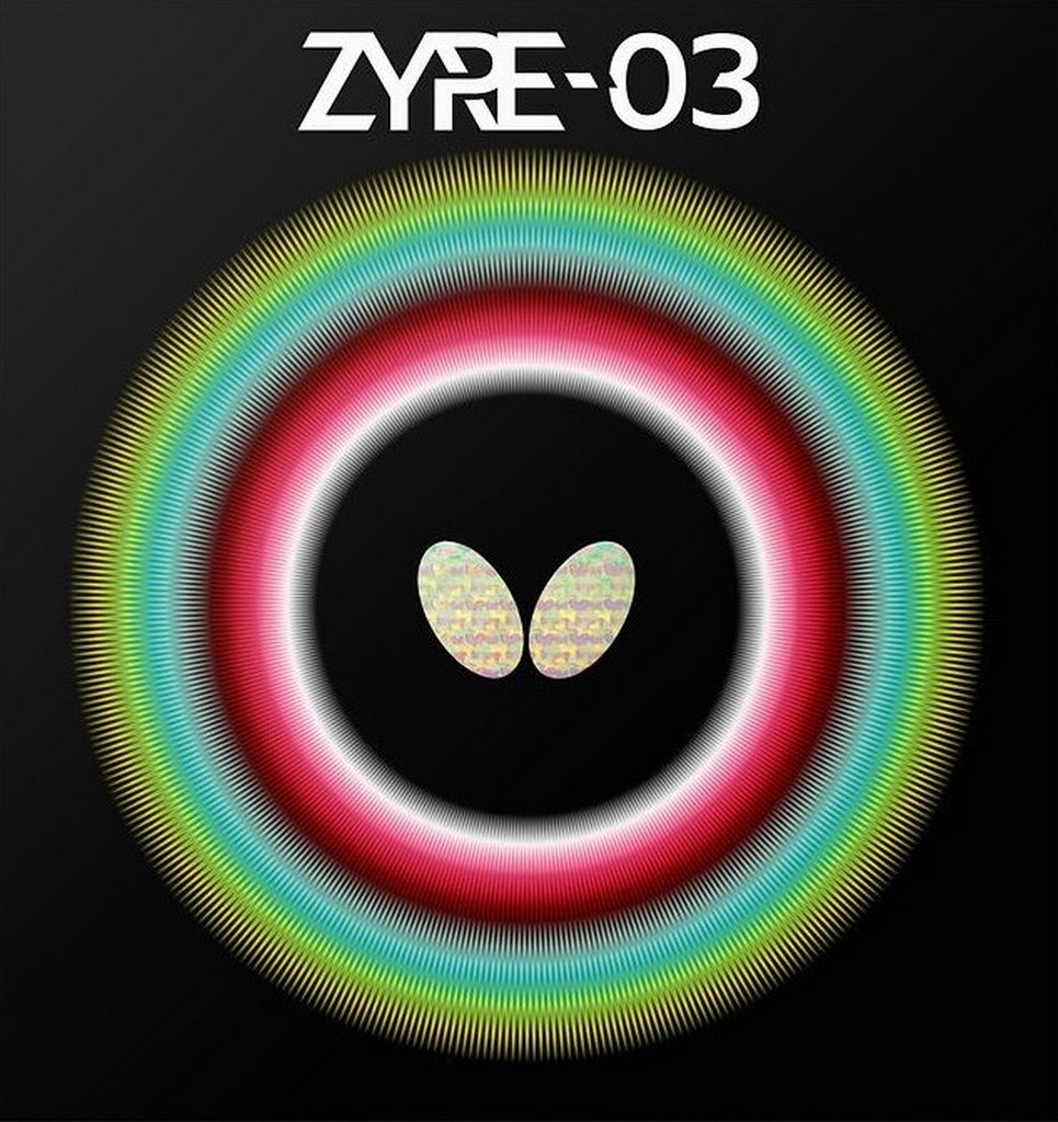 BUTTERFLY - rubber ZYRE - 03